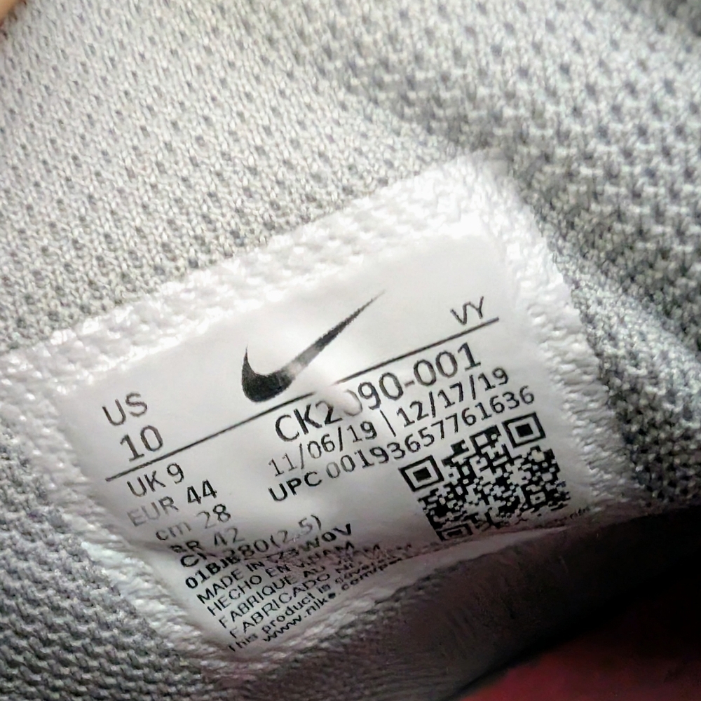 Nike KD Trey 5 VIII Shoes Hi-Top  Sneakers Light Smoke Gray Men's Size 10 - Picture 10 of 14